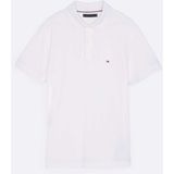 Tommy Hilfiger Erkek Beyaz Tommy Hilfiger Performance Pıque Re, Ybr Beyaz Erkek T-Shirt & Polo - 001-Beyaz