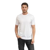 Tommy Hilfiger Erkek Bisiklet Yaka T-Shirt - XS - Beyaz