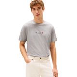 Tommy Hilfiger Erkek Brand Love Small Center Tee Mw0mw41453 S/S Tişört (1'li Paket)