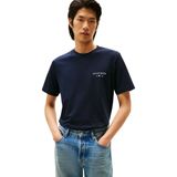 Tommy Hilfiger Erkek Brand Love Small Hilfiger Tee Mw0mw41456 T-Shirt S/S (1'li paket)