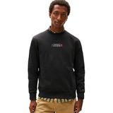 Tommy Hilfiger Erkek Brand Love Sweatshirt Mw0mw41428 Kazak Sweatshirt (1'li Paket), siyah (Black), L