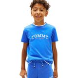 Tommy Hilfiger Erkek Çocuk Baskılı T-Shirt, 12 Yaş, 5003345757, Mavi, Erkek Çocuk