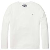 Tommy Hilfiger Erkek Çocuk BOYS BASIC CN KNIT L/S Shirt Bright White 3