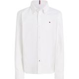 Tommy Hilfiger Erkek Çocuk BOYS STRETCH OXFORD SHIRT L/S Shirt White 3