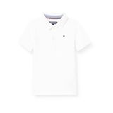 TOMMY HILFIGER Erkek Çocuk BOYS TOMMY POLO S/S Polo Tişört Bright White 7