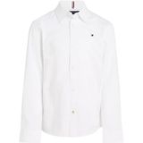 TOMMY HILFIGER Erkek Çocuk Gömleği SOLID STRETCH POPLIN SHIRT L/S Shirt White 8