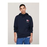 Tommy Hilfiger Erkek Çok Koyu Lacivert Kapüşonlu Sweatshirt