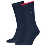 Tommy Hilfiger Erkek Çorap, 2'li Paket, Lacivert, 43 Beden