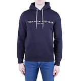 Tommy Hilfiger Erkek CORE TOMMY LOGO HOODY Sweatshirt JET BLACK XL