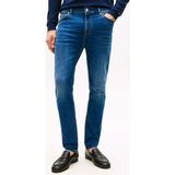 Tommy Hilfiger Erkek Dar Kesim Düz Paçalı Esnek Pamuklu Denim Mavi Jeans MW0MW43142-1BU - 31 / 32