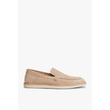 Tommy Hilfiger Erkek Dikişli Bej Süet Loafer