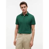 Tommy Hilfiger Erkek Dokuma Polo Yaka Kısa Kol Günlük Yeşil T-Shirt MW0MW17770-L2N - XL