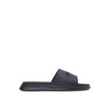Tommy Hilfiger Erkek Dual Density Pool Terlik, 43, FM0FM05797, Siyah