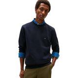 TOMMY HILFIGER Erkek ESSENTIAL FLEECE CREWNECK Sweatshirt Desert Sky XXL