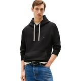 Tommy Hilfiger Erkek ESSENTIAL FLEECE HOODY Sweatshirt Black S