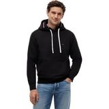 Tommy Hilfiger Erkek ESSENTIAL FLEECE HOODY Sweatshirt Black XL