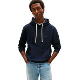 TOMMY HILFIGER Erkek ESSENTIAL FLEECE HOODY Sweatshirt Desert Sky L
