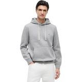 TOMMY HILFIGER Erkek ESSENTIAL FLEECE HOODY Sweatshirt Medium Grey Heather M