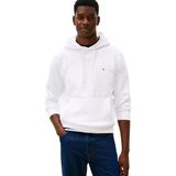 TOMMY HILFIGER Erkek ESSENTIAL FLEECE HOODY Sweatshirt White XXL