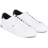 Tommy Hilfiger Erkek ESSENTIAL LEATHER DETAIL VULC Spor Ayakkabı White 45