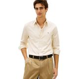 Tommy Hilfiger Erkek Gömlek Flex Poplin Katı Normal Beden, XL
