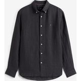 Tommy Hilfiger Erkek Gömlek MW0MW41530 - Siyah - XL