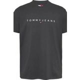 Tommy Hilfiger Erkek Gri Regular Fit T-Shirt