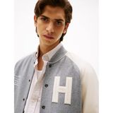 Tommy Hilfiger Erkek Gri Tommy Hilfiger Mıx Medıa Varsıty Bo, P01 Gri Erkek Ceket