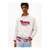 Tommy Hilfiger Erkek Gri Triko Sweatshirt