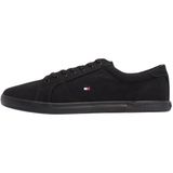 Tommy Hilfiger Erkek H2285ARLOW 1D Spor Ayakkabı Black/Black 39