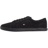 Tommy Hilfiger Erkek H2285ARLOW 1D Spor Ayakkabı Black/Black 41