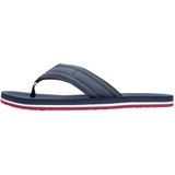 Tommy Hilfiger Erkek Hilfiger Dolgulu Plaj Sandaleti Fm0fm05801 Parmak Arası Terlik, Mavi Çöl Gökyüzü, 40 EU