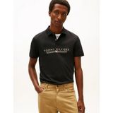 Tommy Hilfiger Erkek Icon Lux Interlock Reg Polo T-Shirt MW0MW41615BDS - Siyah