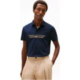 Tommy Hilfiger Erkek Icon Lux Interlock Reg Polo T-Shirt MW0MW41615DW5 - Lacivert