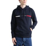 Tommy Hilfiger Erkek Kanguru Cepli Göğüs İçi Kapüşonlu Sweatshirt, L