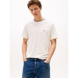 Tommy Hilfiger Erkek Kısa Kol Bisiklet Yaka Pamuklu Düz Model Sarı T-Shirt MW0MW39368-Z00 - 3XL