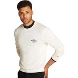 Tommy Hilfiger Erkek Krem Regular Fit Kazak