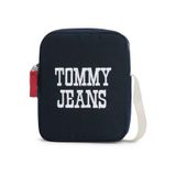 Tommy Hilfiger Erkek Marka Logolu Günlük Kullanıma Uygun Lacivert Omuz Çantası AM0AM14223 C1G