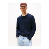 Tommy Hilfiger Erkek Marka Logolu Şık Görünüşlü Kış Kullanımına Uygun Lacivert Kazak DM0DM21787 C1G