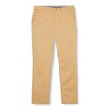 TOMMY HILFIGER Erkek Marka Logolu Streç Pamuklu 1985 Koleksiyonu İki Yan Cepli Düğmeli Arka Cep Straight Fit Kalıplı Yeşil Pantolon MW0MW25964-RBL 32X32