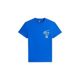 Tommy Hilfiger Erkek Mavi T-Shirt, XXL Beden