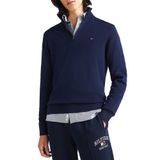 Tommy Hilfiger Erkek Mock Neck Regular Fit Fermuarlı Kazak