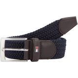 Tommy Hilfiger Erkek NEW ADAN BELT 3.5CM Kemer Sky Captain 80