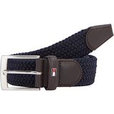 Tommy Hilfiger Erkek NEW ADAN BELT 3.5CM Kemer Sky Captain 90