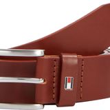 Tommy Hilfiger Erkek NEW DENTON 3.5 BELT Kemer Dark Tan 90