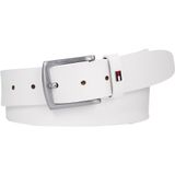 TOMMY HILFIGER Erkek NEW DENTON 3.5 BELT Kemer Optic White 90