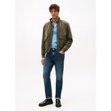 Tommy Hilfiger Erkek Normal Bel Normal Paça Denim Pantolon, Straight Denton, Mavi, 32-34