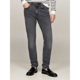 Tommy Hilfiger Erkek Normal Bel Slim Fit Dar Paça Gri Jeans MW0MW36681-1B3 - 31 - 30