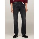 Tommy Hilfiger Erkek Normal Bel Slim Fit Dar Paça Siyah Jeans MW0MW36673-1B2 - 30 - 30