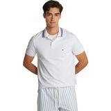 Tommy Hilfiger Erkek Performance T-Shirt MW0MW38702 - Beyaz